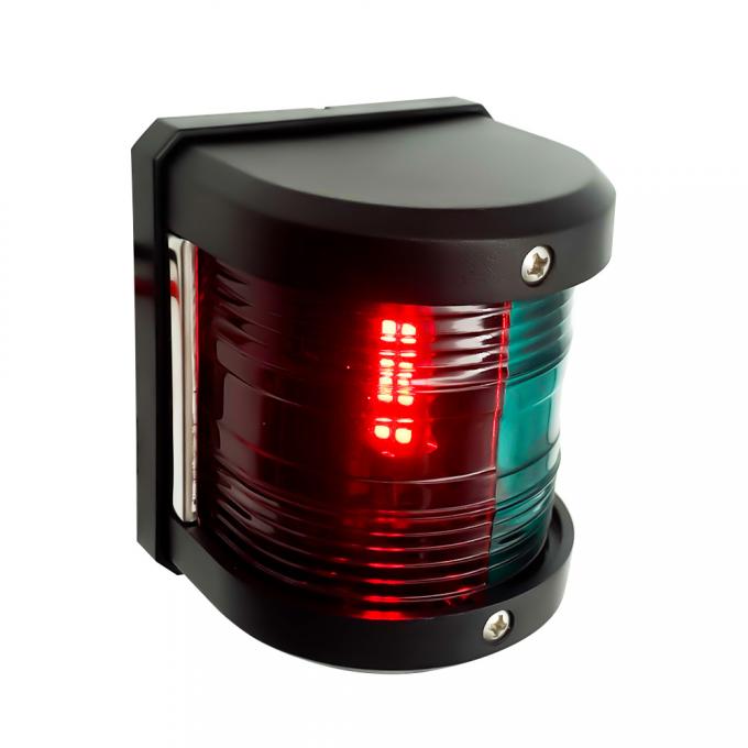 1NM 0.54W Tricolor Light Sailboat LED Marine Lights Stainless Steel 4