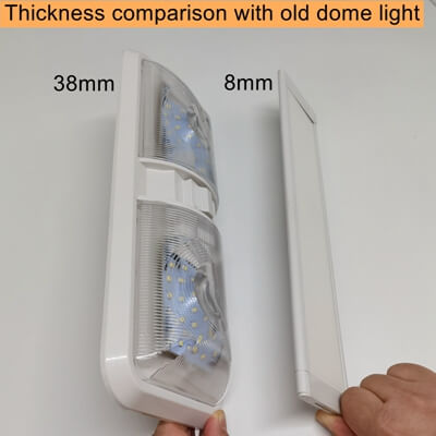 Caravan Slim Flat Led Panel 8W 4000K Ultra Thin Flat Panel Led Lights 9