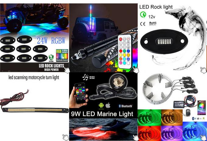 IP68 27W Boat Drain Plug Light COB Drain Plug Underwater Light 5