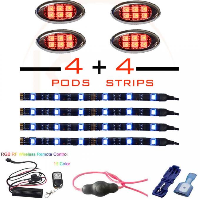 IP68 27W Boat Drain Plug Light COB Drain Plug Underwater Light 10