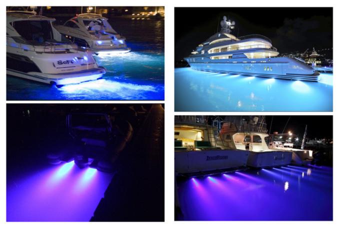 18w 12 Volt LED Marine Lights Pure White Led Boat Dock Lights 4