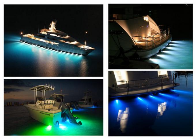 Bronze 450w Ocean Led Underwater Lights IP68 Underwater Transom Lights 4