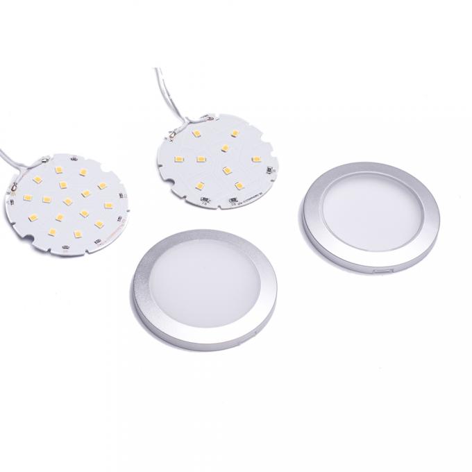 SMD2835 Ultra Thin Recessed Ceiling Lights LED Marine Lights Aluminum + PC 2