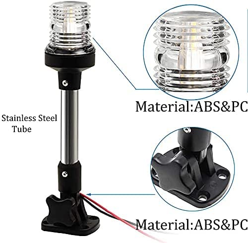 4500K Boat Navigation And Anchor Lights 3 Nautical Mile Sailboat Anchor Light 2