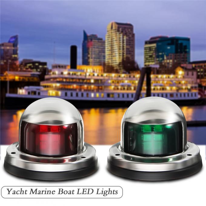 5050SMD IP68 Boat Bow Headlights Red Green LED Bow Navigation Light 0