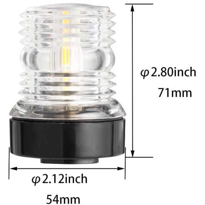 2.5W 360 Degree Boat Light LED Marine Lights IP65 33 LEDs 2835 1