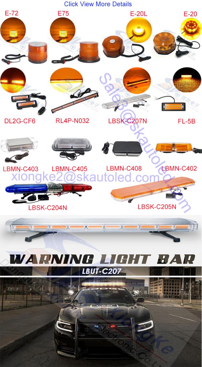 SMD5730 Magnetic Warning Beacon LED Marine Lights Amber Flashing Beacon 5