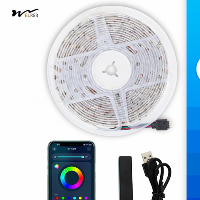 Low-Voltage Illusion Color Changing Atmosphere Light LED Strip Remote Control for Esports Room 5