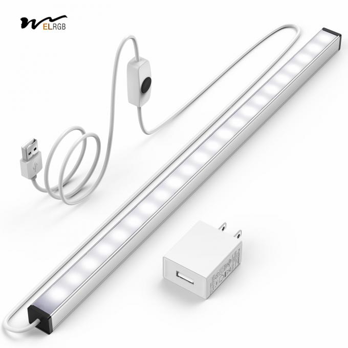 Kitchen Lighting 12 Inch Under Cabinet LED Light Strip Bar 5000K Dimmable USB Plug-in 2