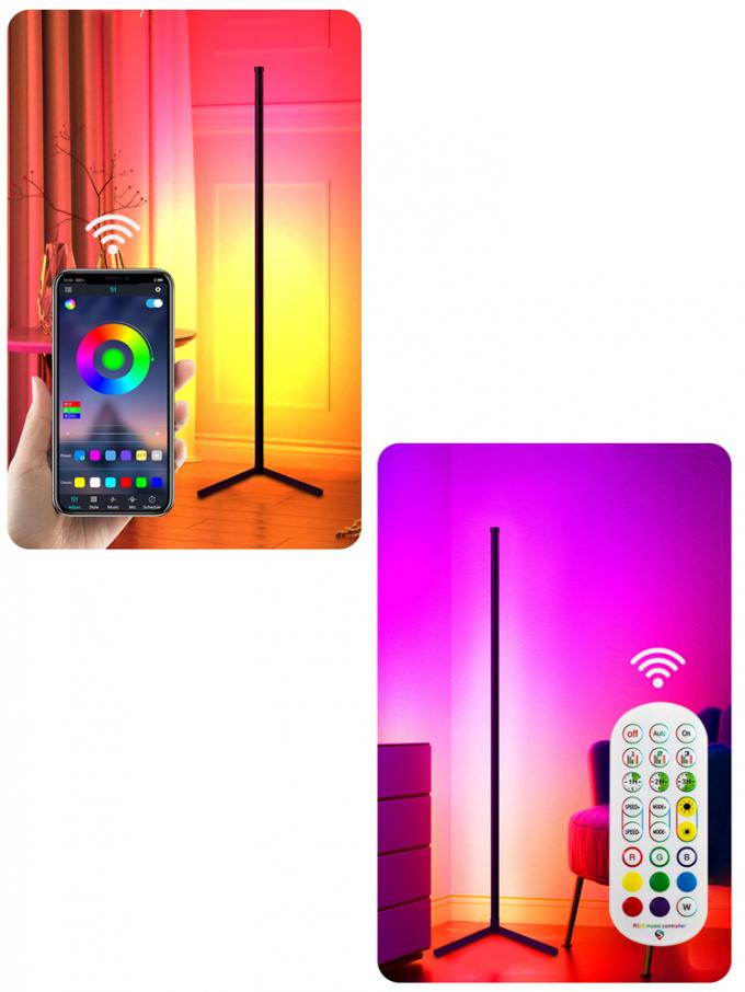 Creative LED Bedside Nightlight Minimalist Line Floor Lamp for E-Sports Atmosphere 7