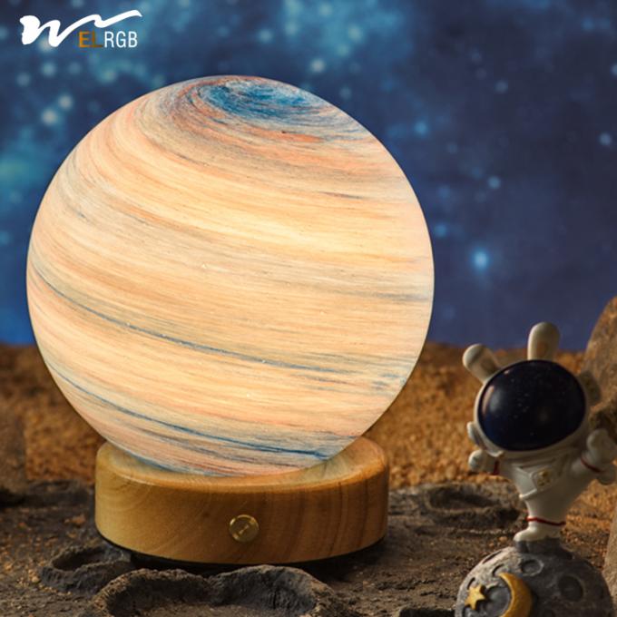 50000 Hours Lifespan Moon Bedroom Sleep Starry Sky Table Light with Charging Function 2