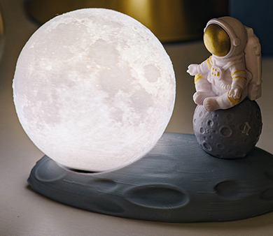 Astronaut Moon Night Lamp for Bedroom Lighting Solutions Service and Circuitry Design 6
