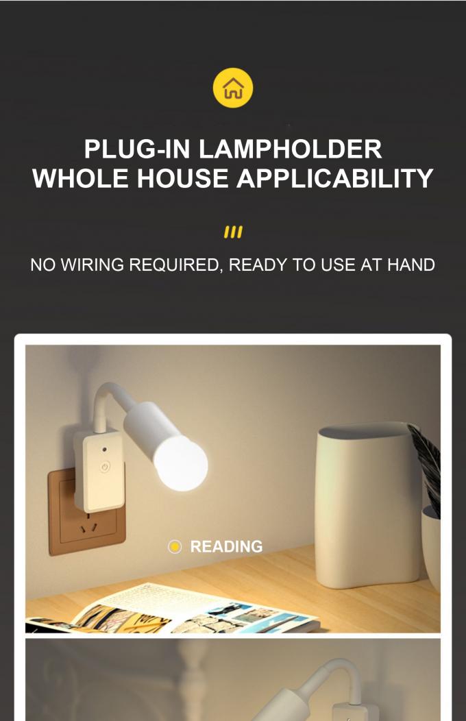 Two/Three Plug Remote Control Socket 5W Night Light for Bedroom Sleep and Baby Feeding 2