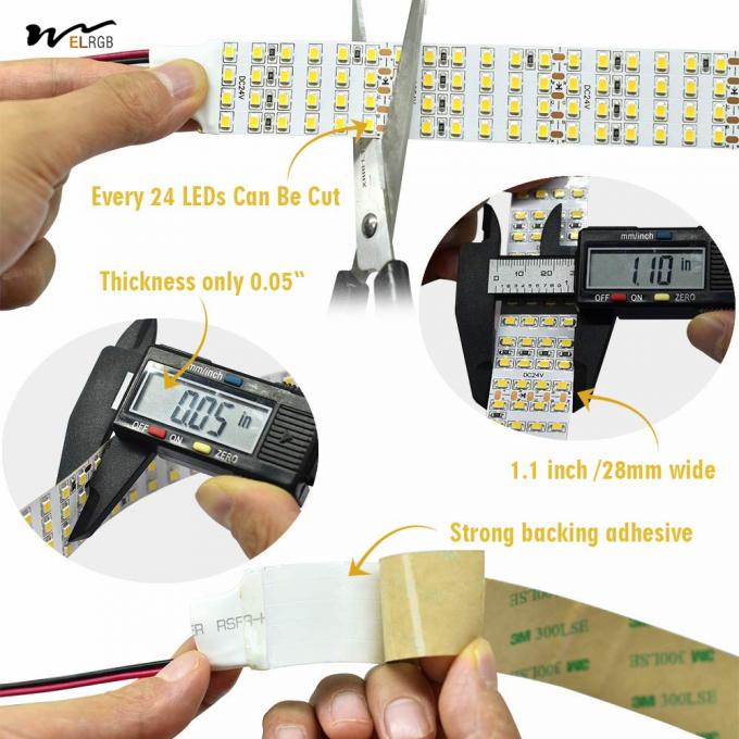 High CRI 90 Tape Lights White LED Strip Light for Industrial and Photographic Lighting 4