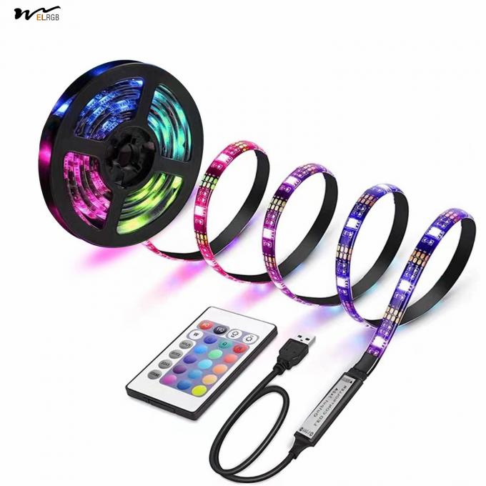 LED Step Lights for Bedroom Party Kitchen USB Powered 15 Color Options Remote Control 2