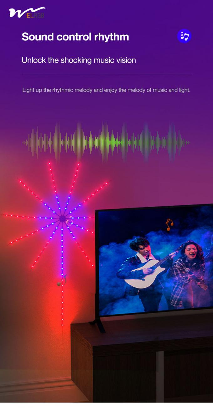 Add a Touch of Magic to Your Festival with LED Light Featuring Water and Smoke Effects 4