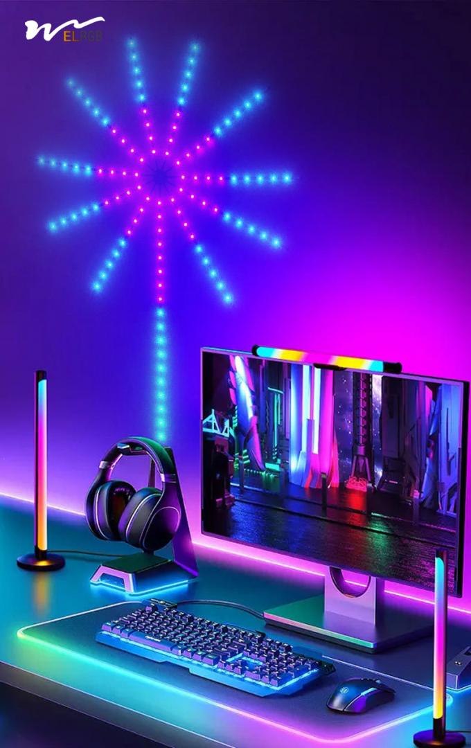 Add a Touch of Magic to Your Festival with LED Light Featuring Water and Smoke Effects 5