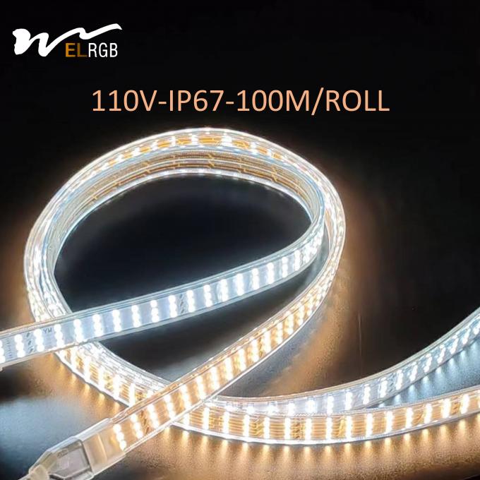 Outdoor Waterproof 264 LEDs/m 3-Row Celling LED Light Stripe with Sensor Control 3