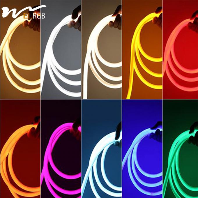110V/220V IP66 Waterproof Smart LED Strip Light Flexible Neon 360-Degree Luminous 5