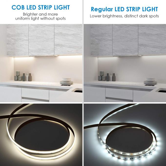 LED Light Belt 6.1m 3087 Warm White 2000K CRI 90 High Lumen DC24V Flexible Strip Light 4