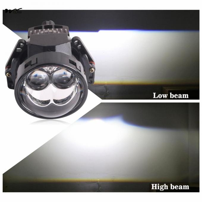 5500K LED Headlight Low 38W High 68W Light Weight Aluminum Lens for Auto CAD Layout 4