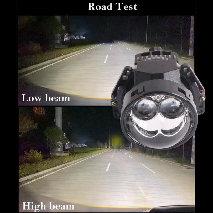 5500K LED Headlight Low 38W High 68W Light Weight Aluminum Lens for Auto CAD Layout 7