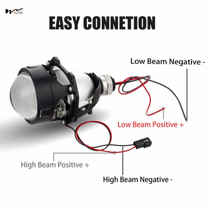 Auto CAD Layout Lighting Solutions Service LED Projector Lens with Sharp Cut Off Line 6