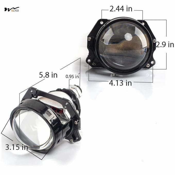 Auto CAD Layout Lighting Solutions Service LED Projector Lens with Sharp Cut Off Line 5