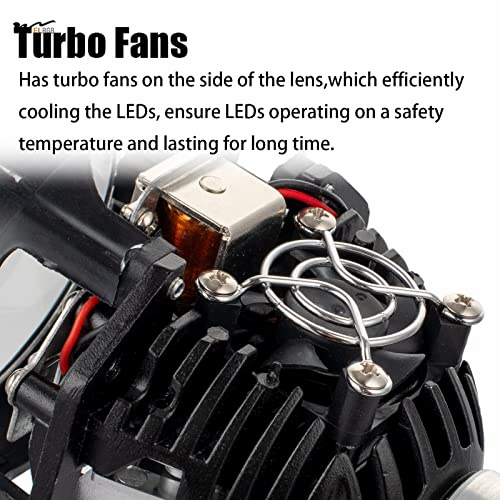 LitePro DLX Layout 3.0 Inch Bi LED Projector Lens for Car Retrofit Lighting Solutions 5