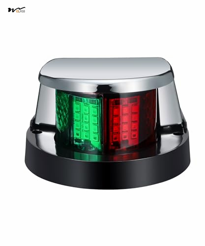 24 LED Red and Green Navigation Light for Pontoon Yacht Skiff Skeeter Front Trucks 2