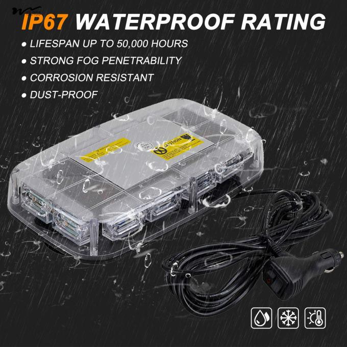 Roof Top 48LED A W High Visibility Emergency Safety Warning LED Mini Strobe Light bar 7