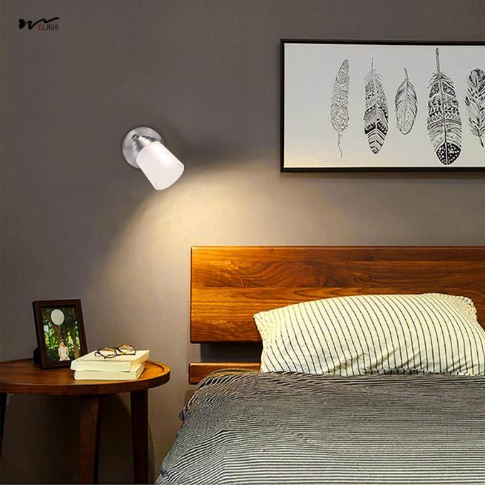 3W Touch Switch Wall Spot Light Caravan Interior Dimmable Bedside USB Reading 4