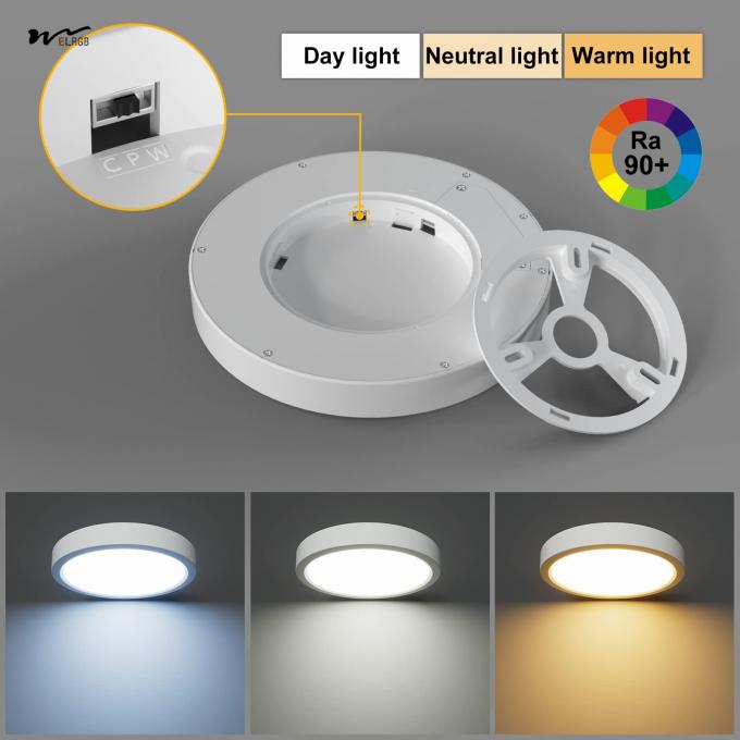 12W LED Modern Style Flat Ceiling Lamp LED Round Small Ceiling Light 3