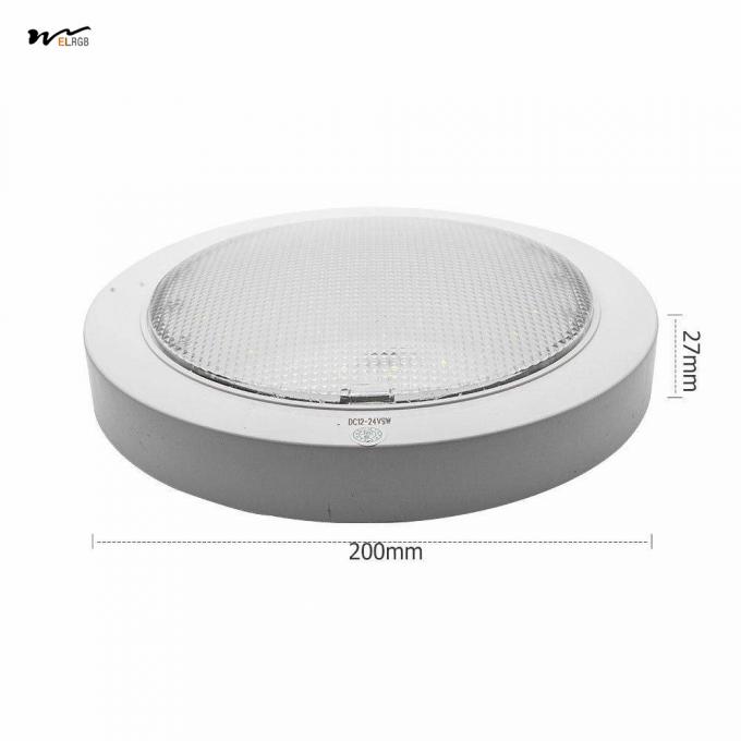 RV LED Ceiling Dome Light HugeAuto 12V 9W Downlight for Campervan Caravan Motorhome 3