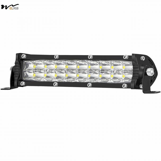 7 Inch Slim LED Light Bar for Truck 60W 6000lm Waterproof Lightbar Working Time hours 50000 2