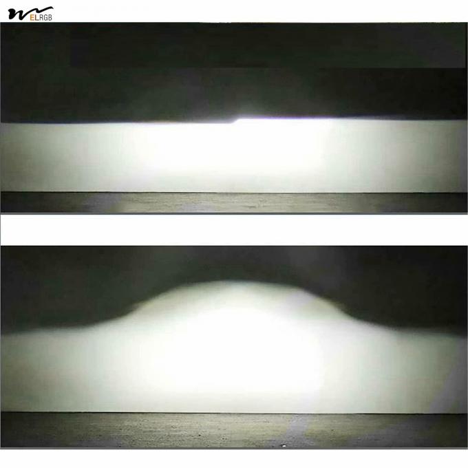 Universal LED Headlight Kit for H1 H4 H7 Automotive Motorcycle Honeycomb Projection Lens 7