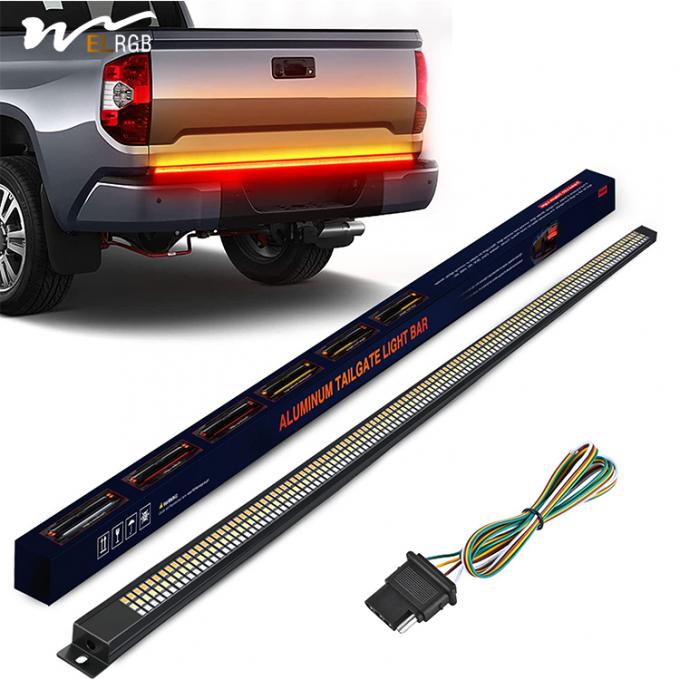 Truck Tailgate Light Strip with Red Running Brake White Reverse and Amber Turn Signal 2