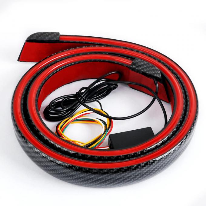 129.79 x 3.51 x 1.02 cm Packaging Size Luminous Car Spoiler with LED Strip Light 3