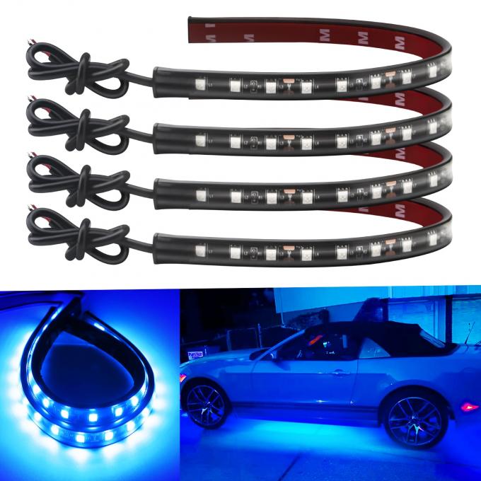 32cm Waterproof LED Light Strip for Cars Motorcycles Golf Carts Long Working Time 7