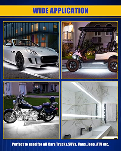 IP68 Waterproof 12V Silicone LED Light Strip Perfect for Residential and Car Interior 6