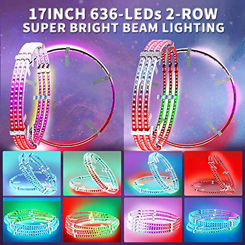 Residential LED Dream Chasing Colors L/R Turn Signal Brake Backlight Strip Light Kit 5
