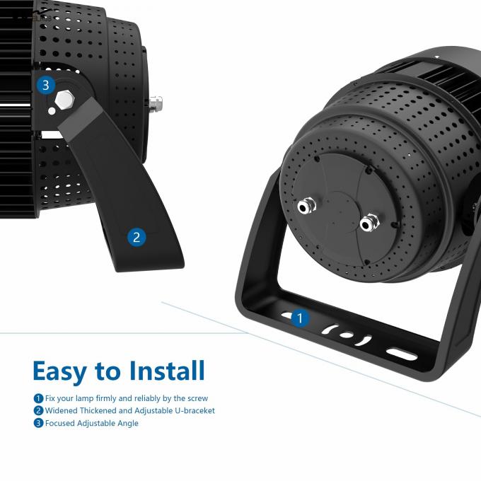Long Lifespan 500W LED Stadium Lights 60° Beam Angle IP65 Waterproof for Fishing Lighting 7