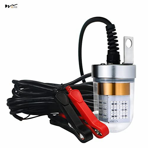 Fresh Salt Water Fishing Lights Underwater Submersible Lure Lamp for Squid and Crappie 2