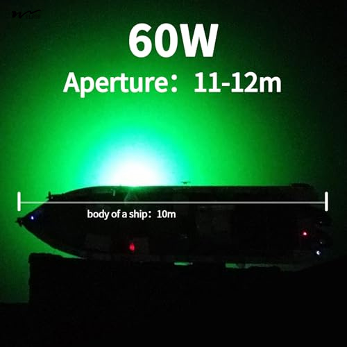 Fresh Salt Water Fishing Lights Underwater Submersible Lure Lamp for Squid and Crappie 6