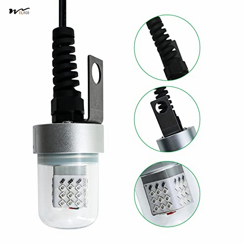 12V IP68 6M Underwater Submersible Lure Lamp Item Type FISHING LIGHTS Year 3-Year 5