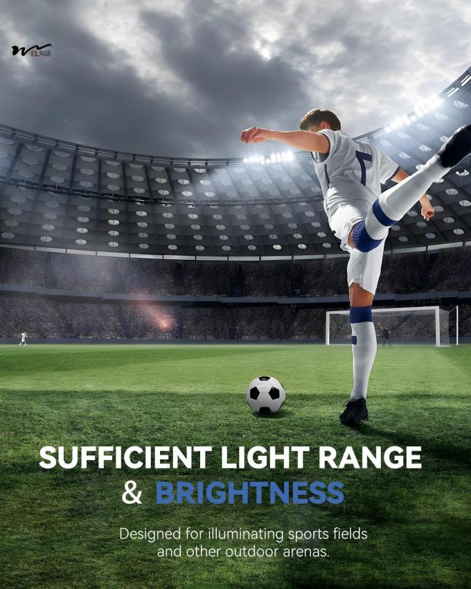 300W Equivalent 39000LM Super Bright LED Arena Lights Corded Electric IP66 Waterproof 7