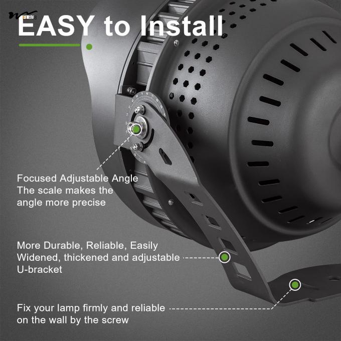 LED Stadium Waterproof Light 600W 84000 Lumen IP65 Modern Style for Outdoor Flood Lighting 5