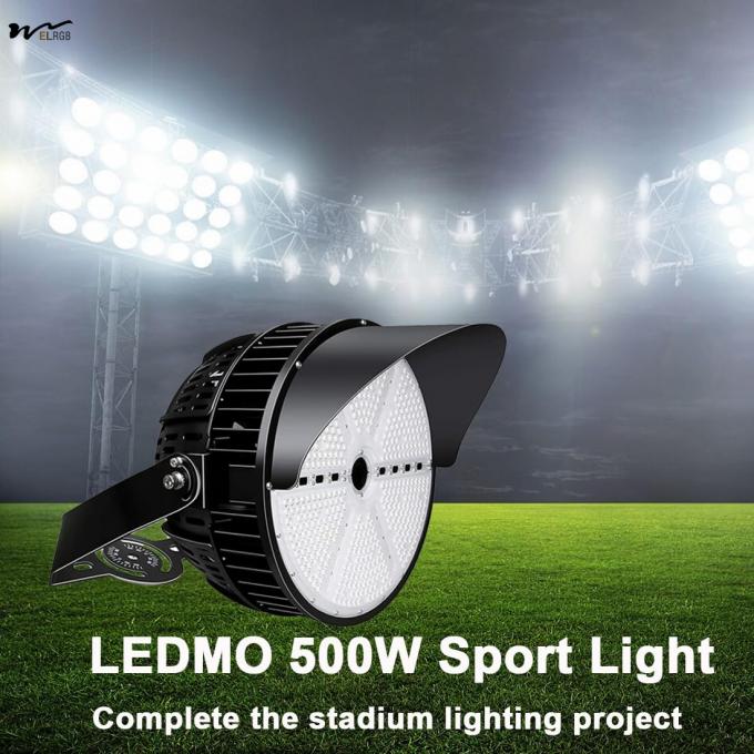Outdoor Waterproof 500 Watt LED Arena Lights 10KV Surge Super Efficiency 72000Lumen 1500-2000W Metal Halide Eq 5