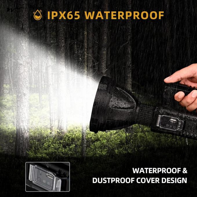 Super Bright 100000 Lumens LED Torch Waterproof for Fishing 50000 Hours Working Time 5