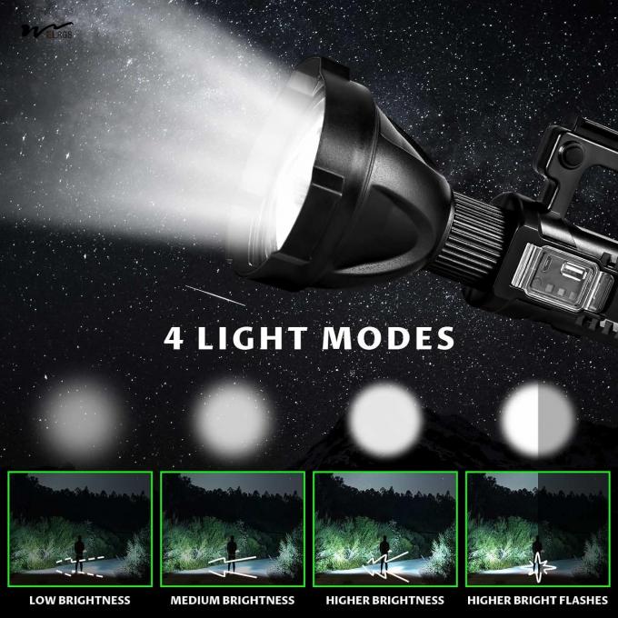 Super Bright 100000 Lumens LED Torch Waterproof for Fishing 50000 Hours Working Time 6